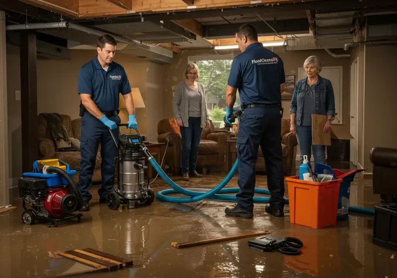 Basement Water Extraction and Removal Techniques process in East Lake-Orient Park, FL